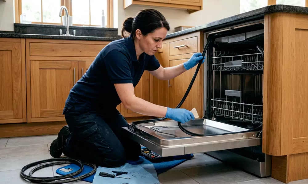 Dishwasher Door Gasket Replacement in Framingham, MA