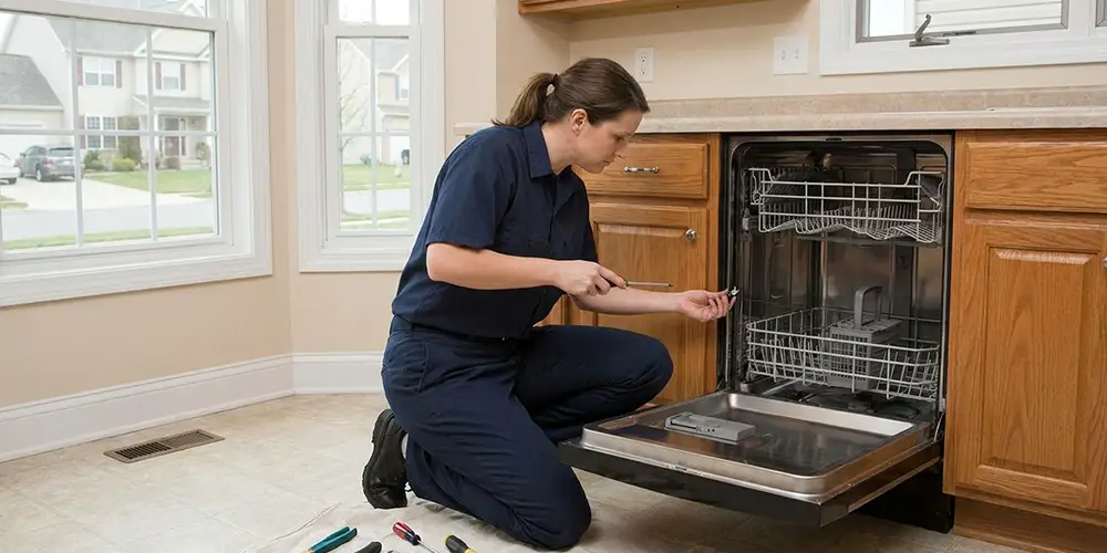 Dishwasher Latch Replacement in Framingham, MA
