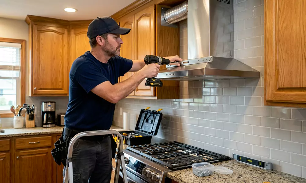 Range Hood Installation in Framingham, MA
