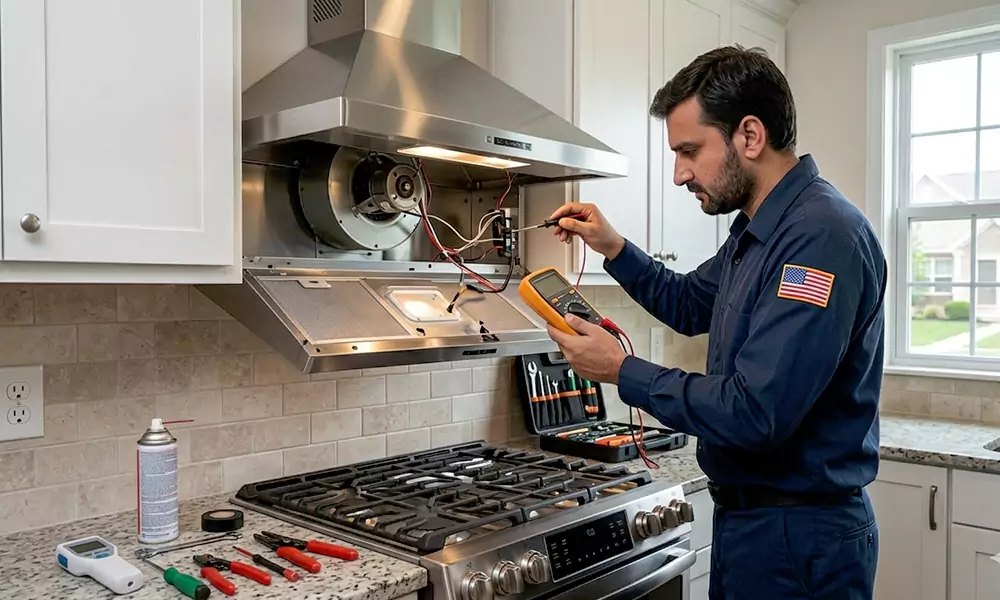Range Hood Repair in Framingham, MA
