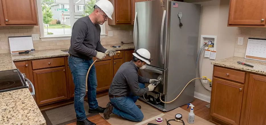 Propane Refrigerator Installation in Framingham