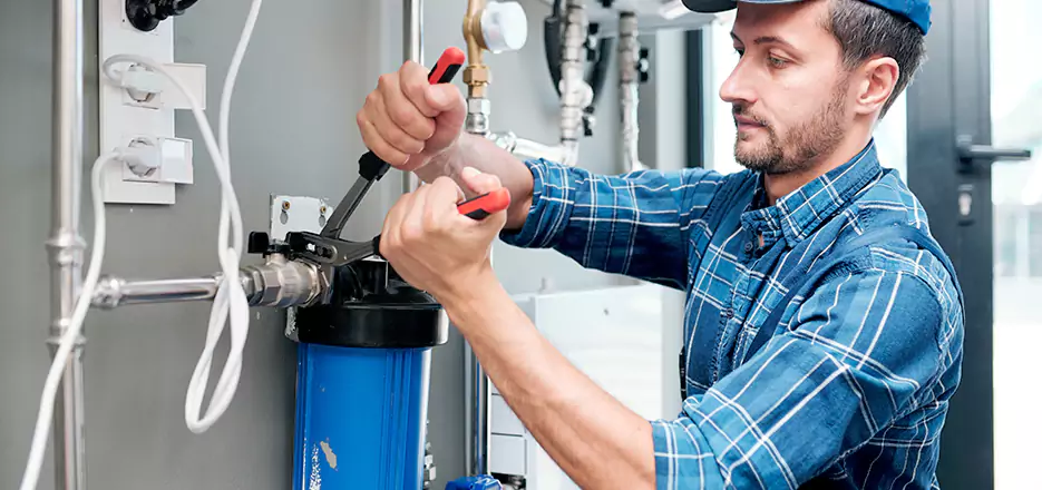 Plumber Water Filter Installation in Framingham
